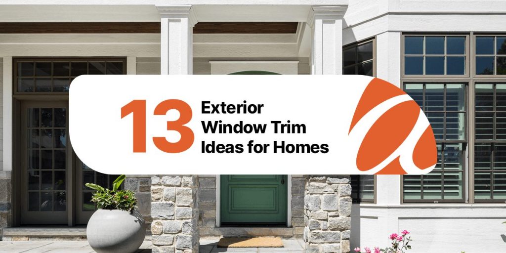 exterior window trim ideas for home