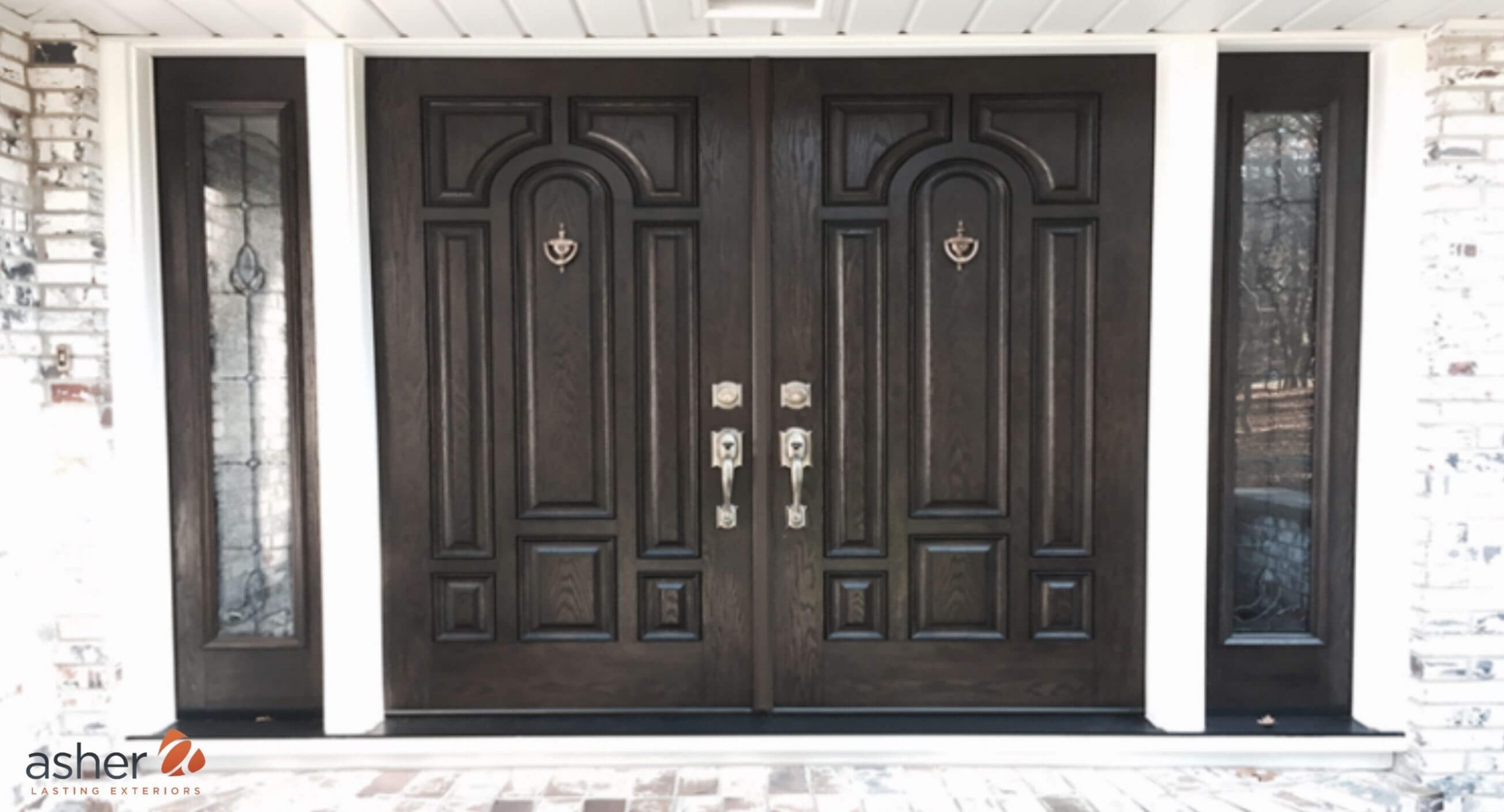 Double front door