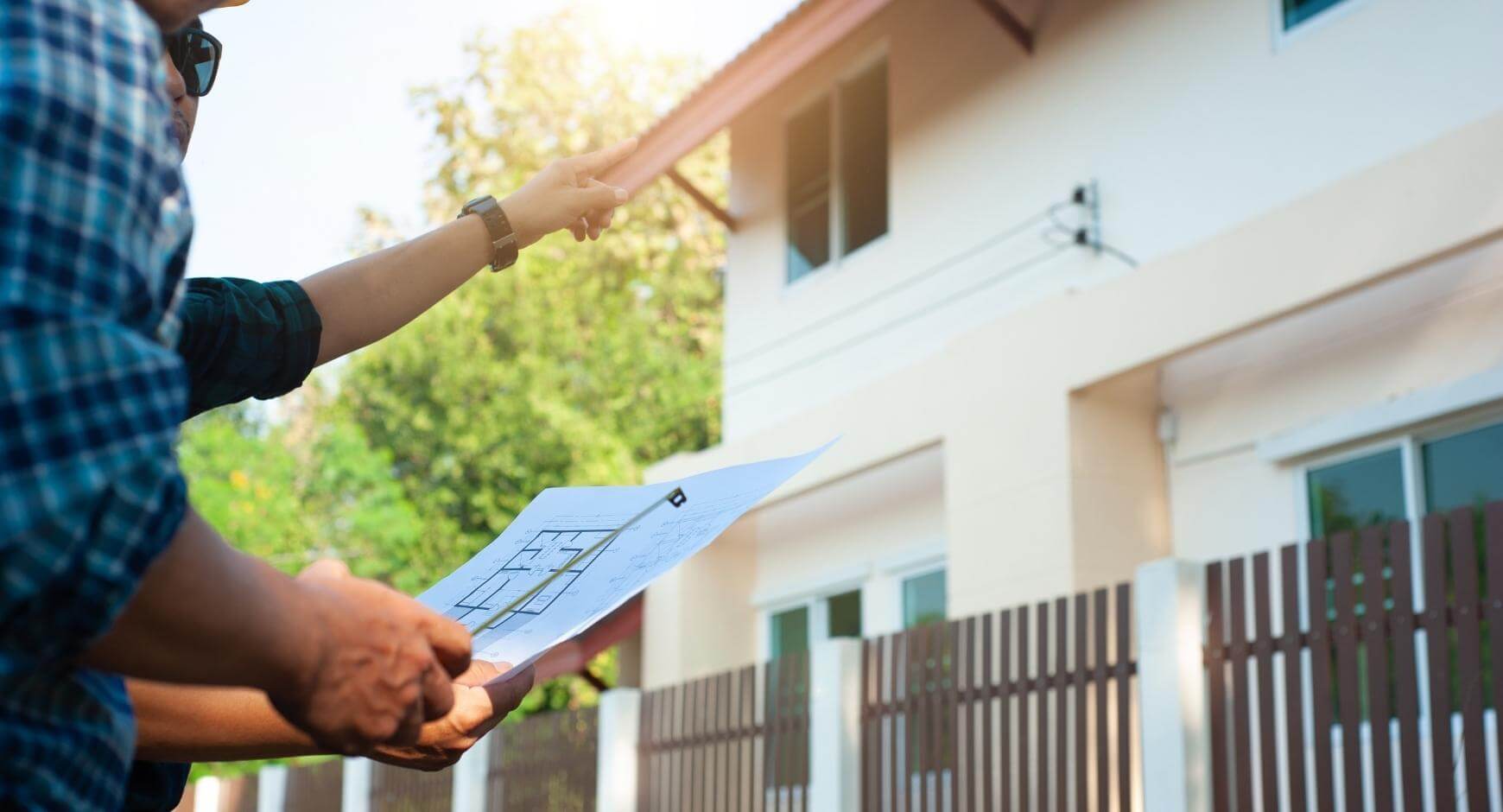 contractor surveying a site