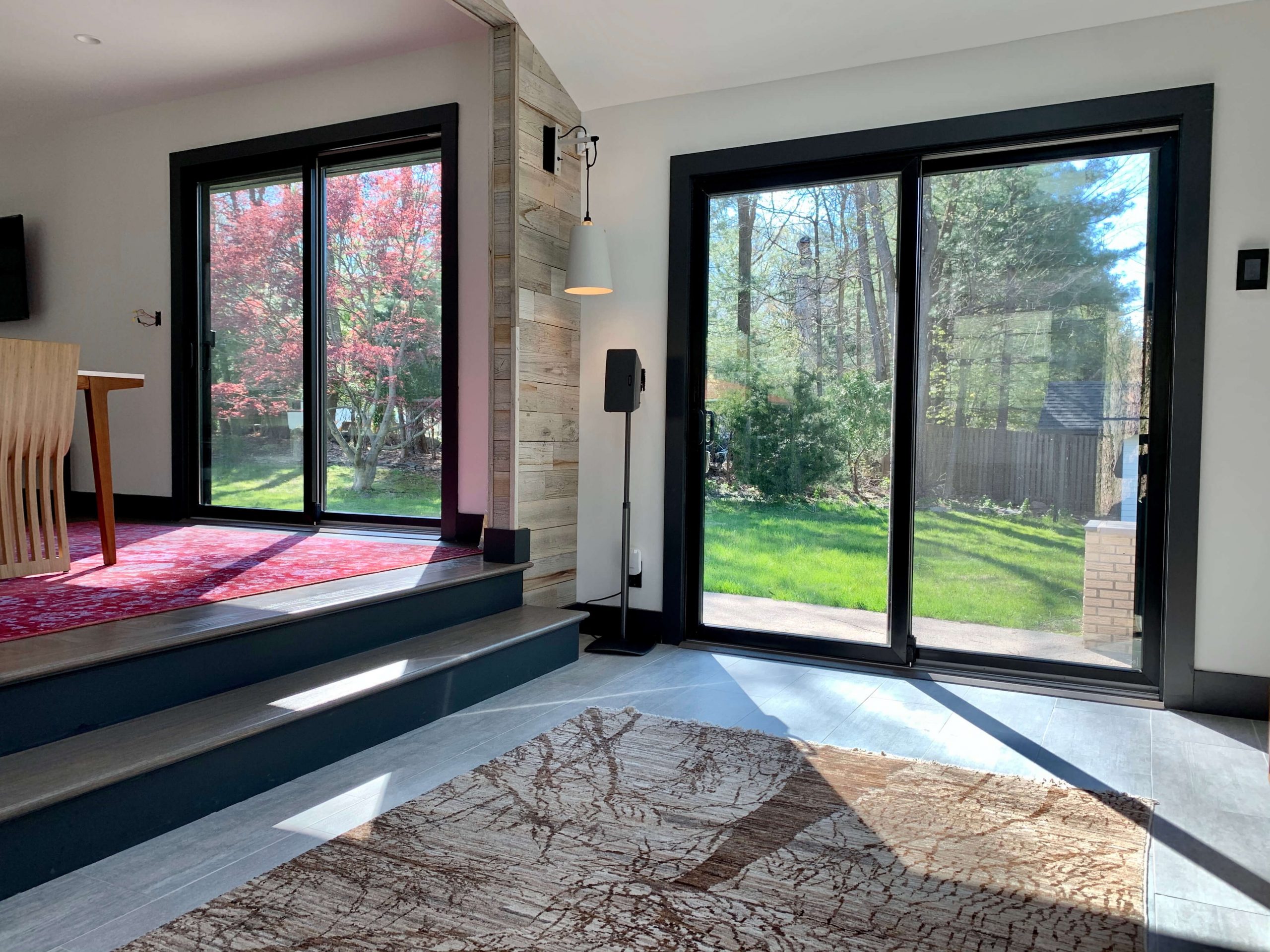 Patio Door Letting In Natural Light