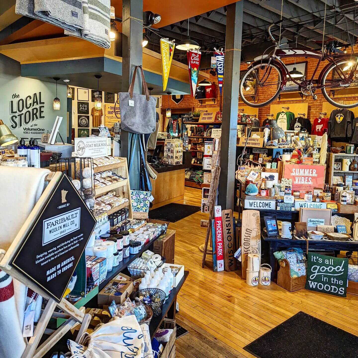 Interior of The Local Store