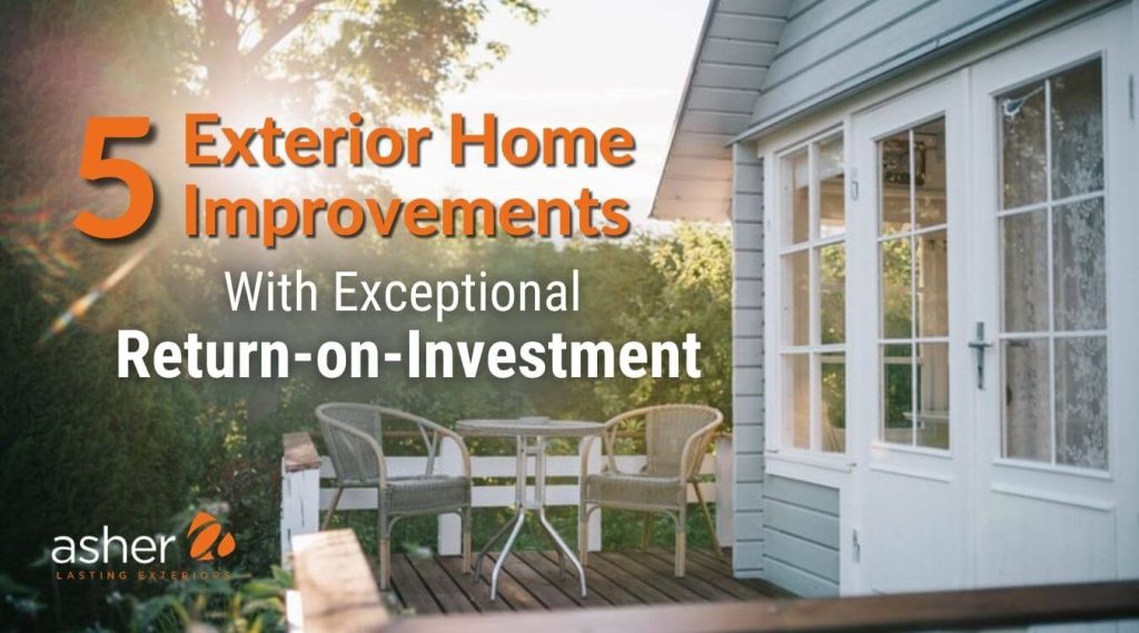 5 exterior home improvements