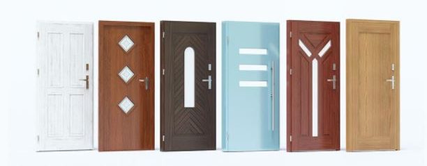 six colors of front doors