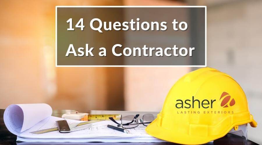 questions to ask a contractor