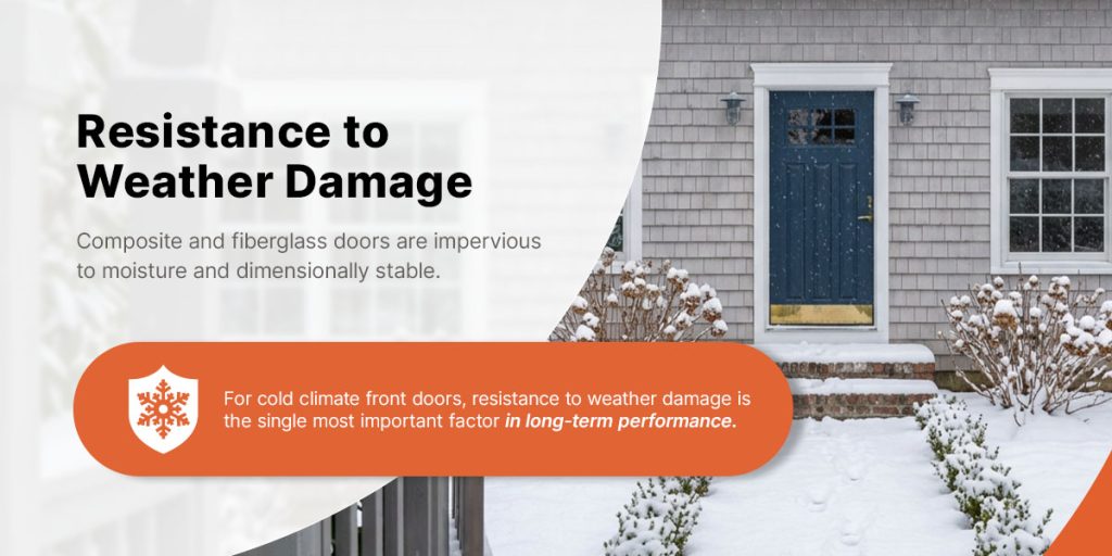 resistance to weather damage is the most important factor