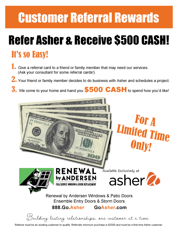 500 dollar referral program