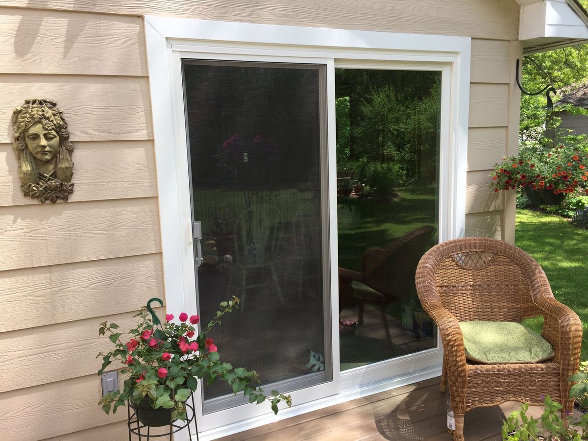 new patio door installed on altoona home
