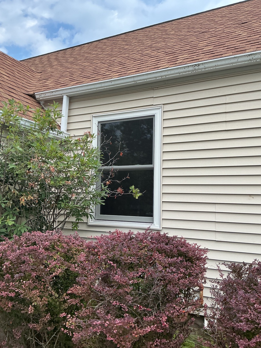 double hung windows installed on tomah home